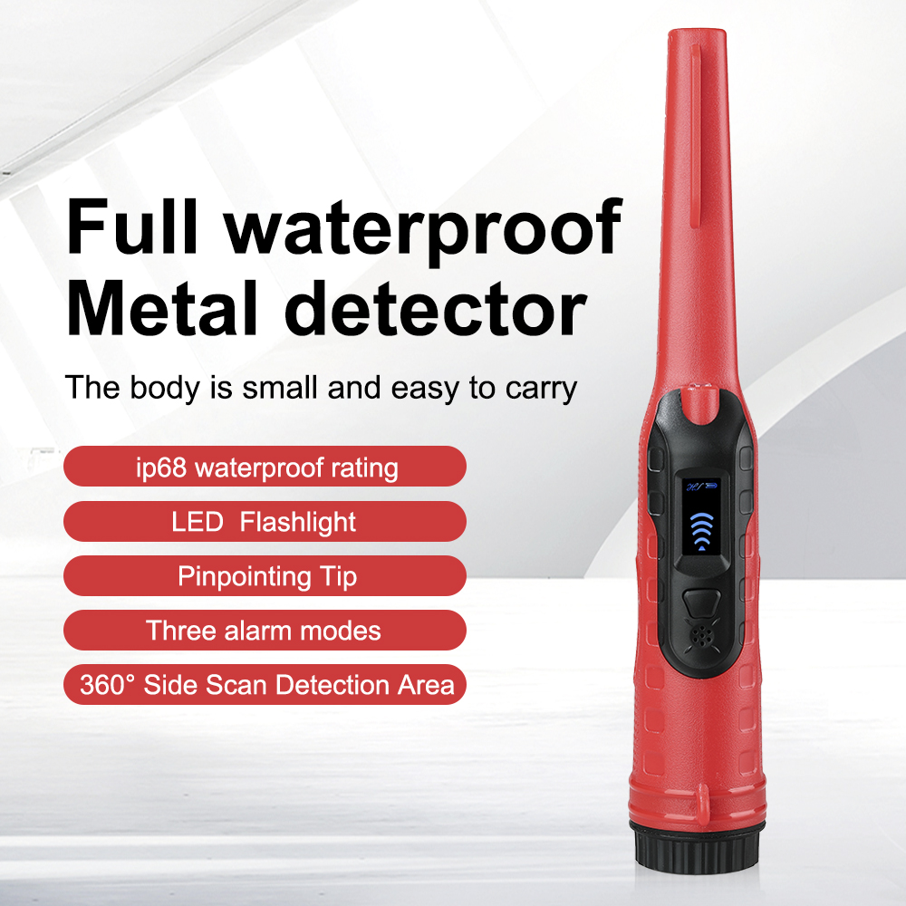 hand held diving pinpointer metal detector